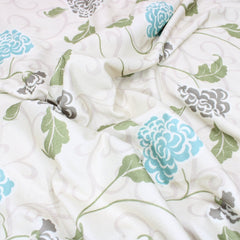 3 Metres Super-Soft Printed Jersey- Olive & Cream 55" Wide - Pound A Metre