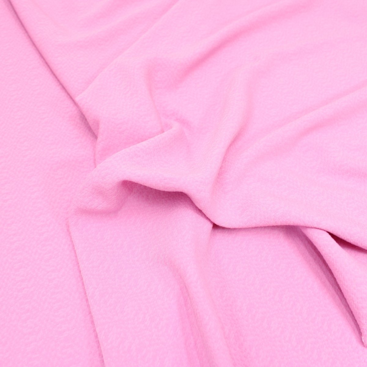 3 Metres Textured Liverpool Dress Crepe 55" Wide - Baby Pink - Pound A Metre
