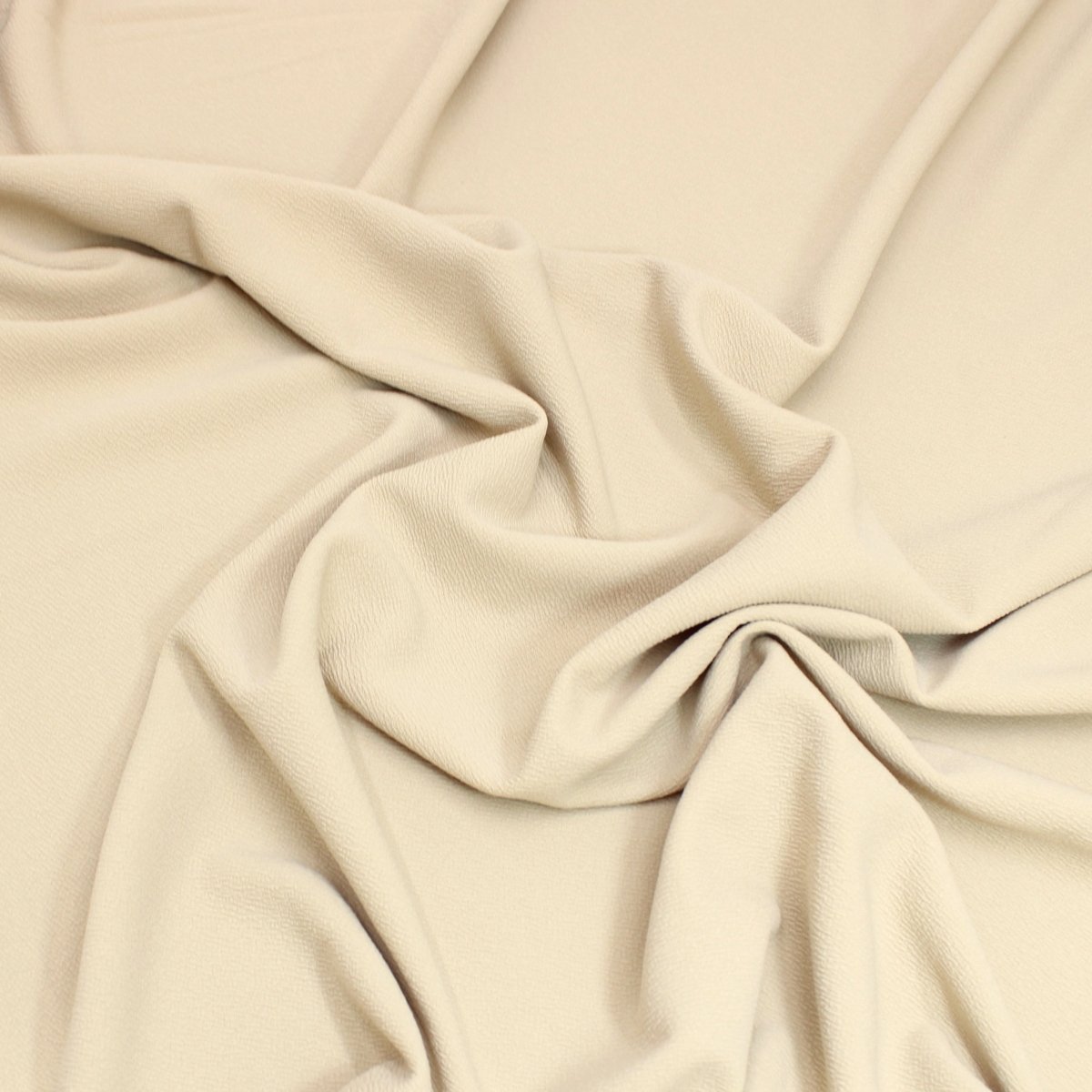 3 Metres Textured Stretch Scuba - 55" Wide Nude Brown - Pound A Metre