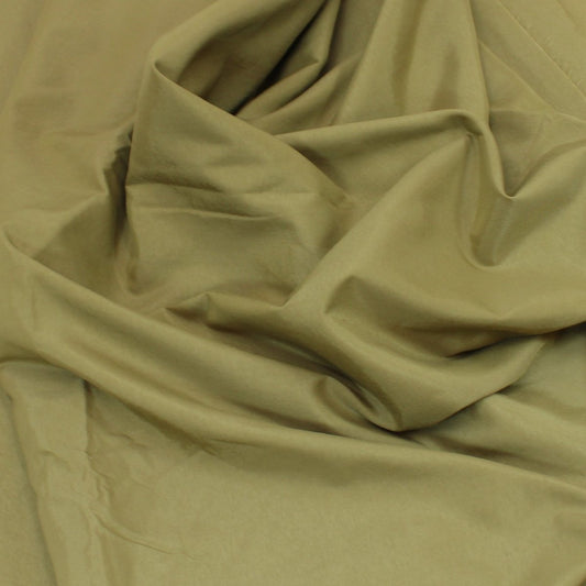 3 Metres Wet Look Smooth Taffeta Crepe 55" Wide - Antique - Pound A Metre