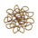 Pound A Metre Antique Brass / Pack Of 2 38/40mm Metal D-Rings For Bags- 5 Colours- Pack Of 2