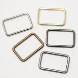 Pound A Metre 38/ 40mm Metal Strap Connector For Bags- 5 Colours- Pack Of 2