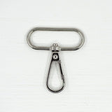 Pound A Metre Silver / Pack Of 2 38/ 40mm Snap Hooks For Bags- 5 Colours- Pack of 2
