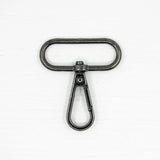 Pound A Metre Gunmetal / Pack Of 2 38/ 40mm Snap Hooks For Bags- 5 Colours- Pack of 2