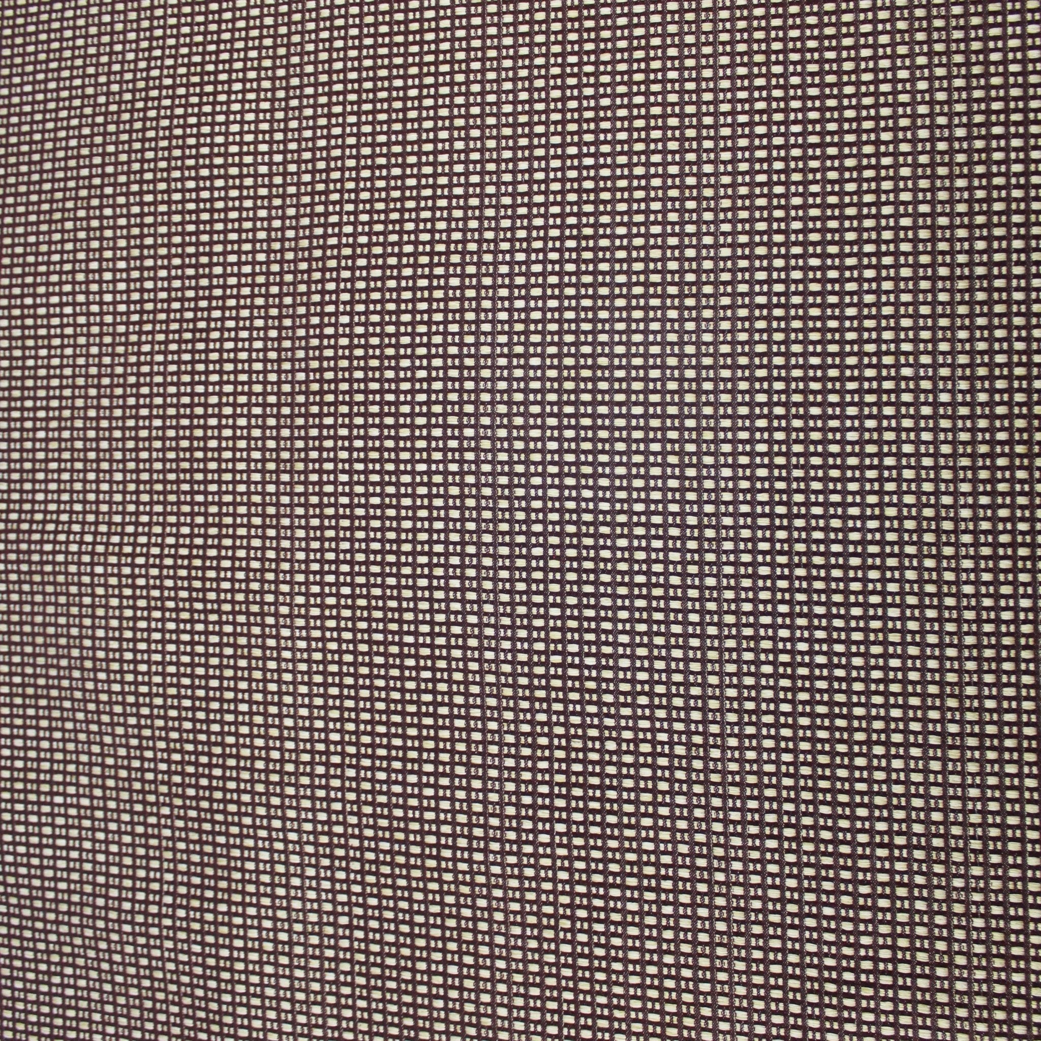 3FOR10 Premium Chequered Furnishing Jacquard - Maroon - 60" Wide - Pound A Metre