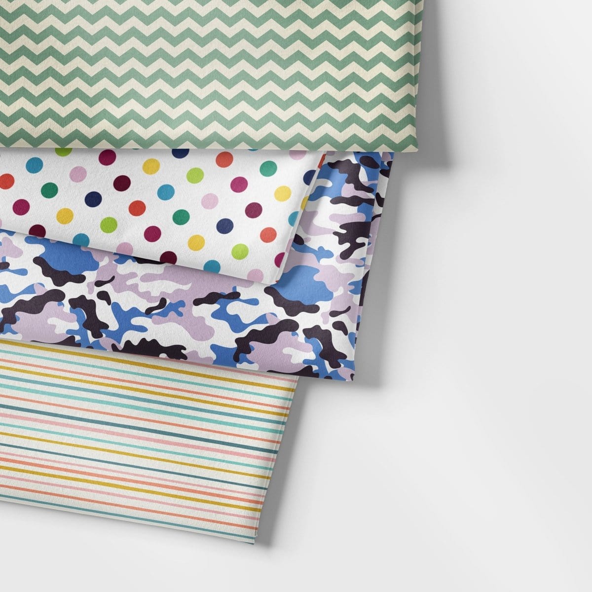 Pound A Metre 4 Fat Quarters 4 Piece Poly-Cotton Fat Quarter - Funky