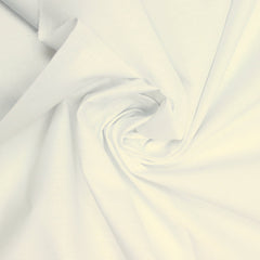 5 Metres White Poly Micro Fibre Sheeting Fabric 96" - Pound A Metre