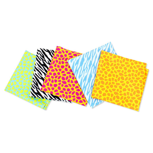 5 Piece Exclusive Fat Quarter 100% Animal Cotton - Pound A Metre