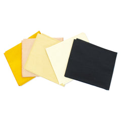 5 Piece Exclusive Fat Quarter 100% Polyester Dupion - Pound A Metre