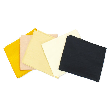 Pound A Metre 5 Fat Quarters 5 Piece Exclusive Fat Quarter 100% Polyester Dupion