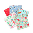 Pound A Metre 5 Fat Quarters 5 Piece Exclusive Fat Quarter Bundle - Christmas 100% Cotton