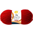 Pound A Metre 50g Double Knit Acrylic Yarn- Strawberry Red