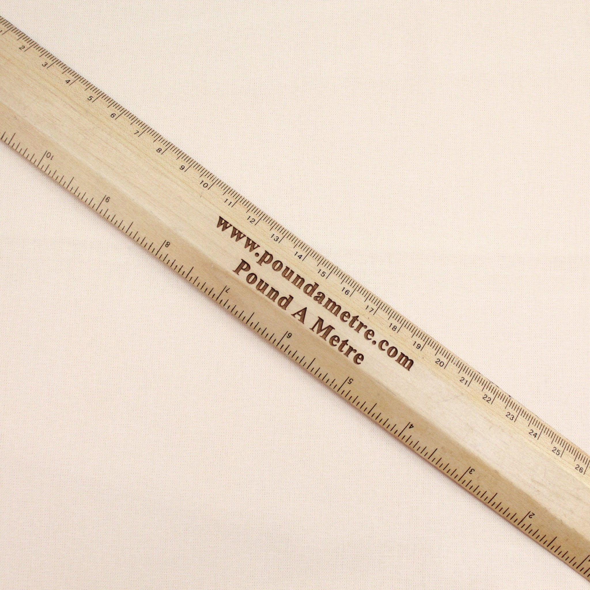 5FOR15 100% Cotton DYED Peach - Pound A Metre