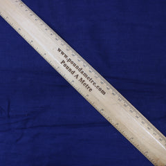 3 Metres Premium Quality Dressmaking Plain Rayon - 45" wide Navy