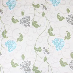 3 Metres Dressmaking Floral Spring Jersey - 55" Wide Beige