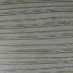 3 Metres Super Light-Weight Striped Mesh Jersey 55" Wide Khaki