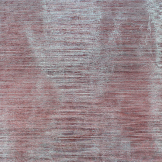 3 Metres Sheer Silk Effect Essential Organza 55" Wide Teal & Red
