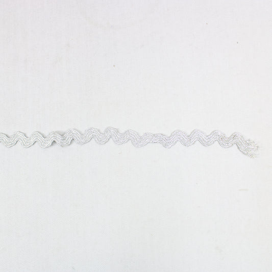 18 Metre RIC RAC Lace Trimming - SILVER