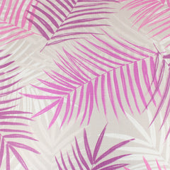 3 Metres Luxury Furnishing Heavy Floral Satin  55" Wide Pink Palm