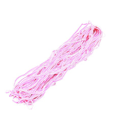 17.5m Braided Lace, Dresses Embellishment - Pink & White