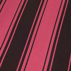 3 Metres Premium Quality Striped Ribbed Scuba Jersey 60" Wide Maroon & Black
