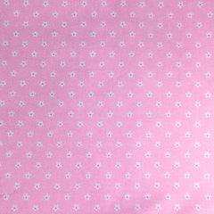 3 Metres Brushed Cotton Blend Fabric- Daisies