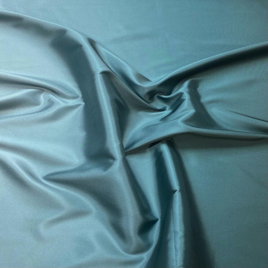 3 Metres Ombre Satin, 'Teal' - 55" Wide
