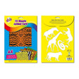 Pound A Metre A4 Animal Card Sheets (15 Assorted Designs)