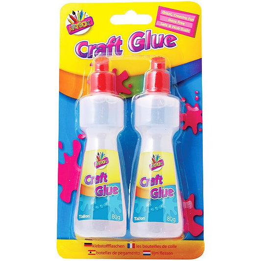 Applicator Craft Glue 80g- 2 Pack - Pound A Metre