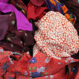 BUY 1 GET 1 FREE 1kg Mixed Remnants Fabric Bag- Huge Variety - Pound A Metre
