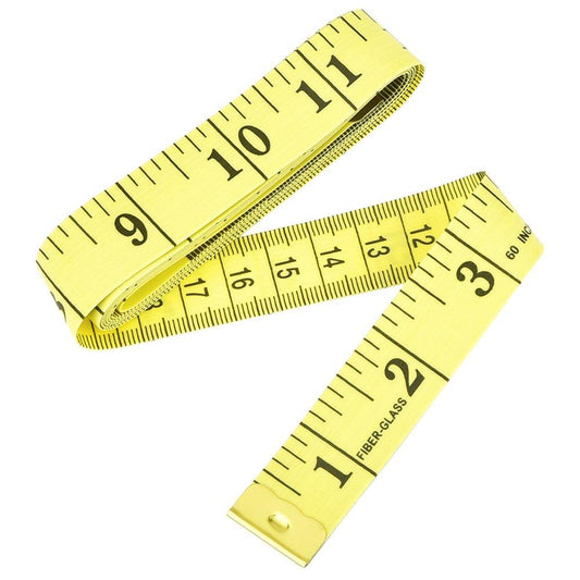 Dual Sided 'Dressmakers' Measuring Tape- 60" / 150cm - Pound A Metre