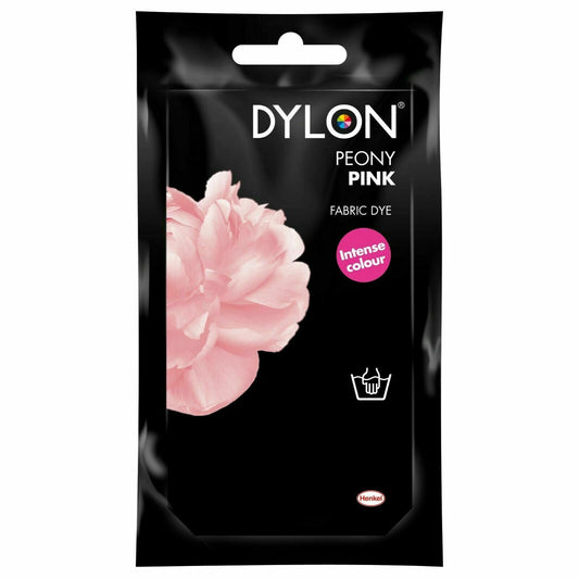 Dylon Hand Fabric Dye Sachet 50g - Peony Pink - Pound A Metre