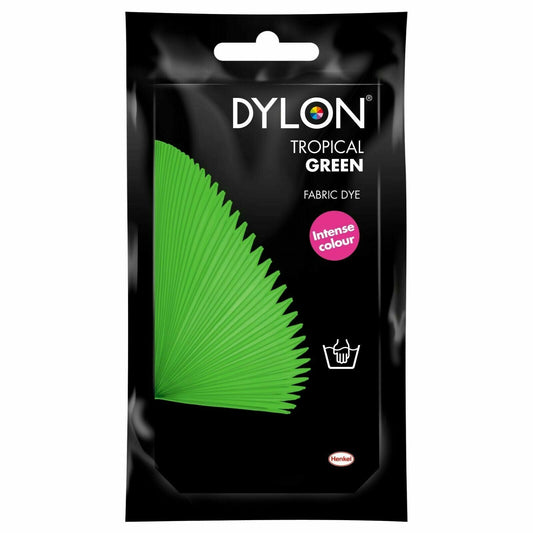 Dylon Hand Fabric Dye Sachet 50g - Tropical Green - Pound A Metre