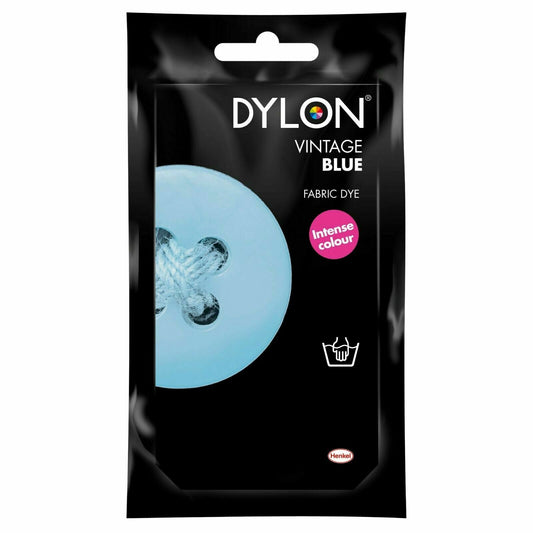 Dylon Hand Fabric Dye Sachet 50g - Vintage Blue - Pound A Metre