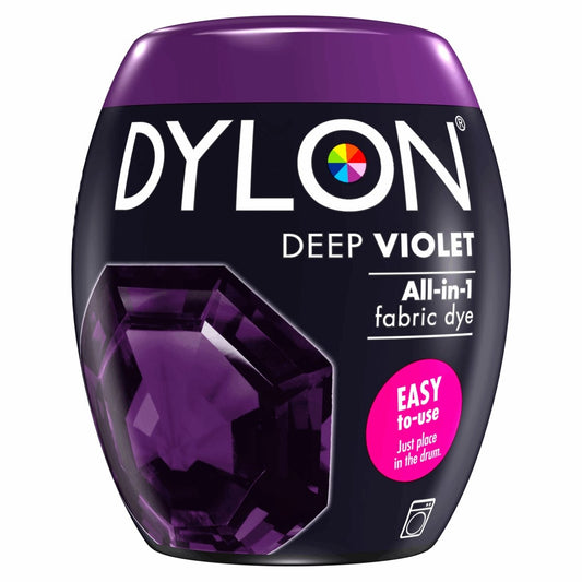 Dylon Machine Fabric Dye Pod 350g- Deep Violet 30 - Pound A Metre