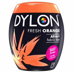 Dylon Machine Fabric Dye Pod 350g- Fresh Orange 55 - Pound A Metre