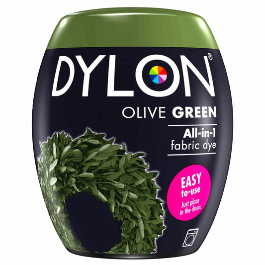 Dylon Machine Fabric Dye Pod 350g- Olive Green 34 - Pound A Metre