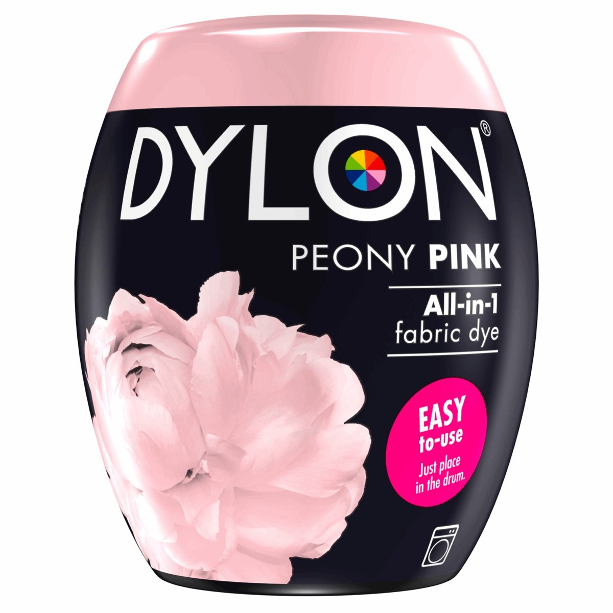 Dylon Machine Fabric Dye Pod 350g- Peony Pink 07 - Pound A Metre