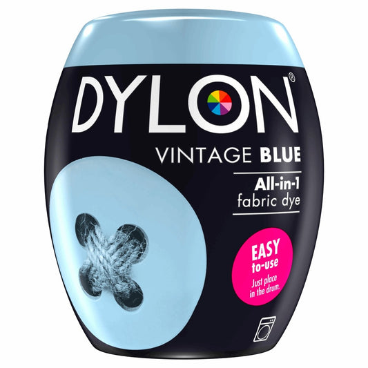 Dylon Machine Fabric Dye Pod 350g- Vintage Blue 06 - Pound A Metre