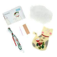 Felt Decoration Kit: Christmas: Cat - Pound A Metre