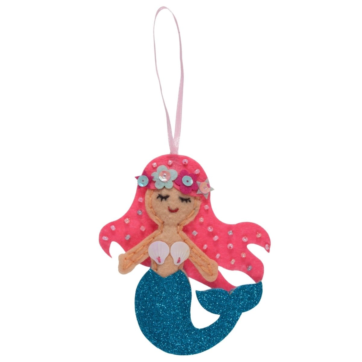 Pound A Metre Per Pack Felt Decoration Kit: Mermaid