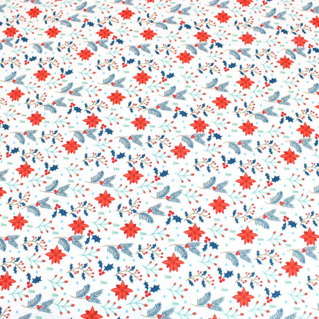 Festive Quilting Cotton 44" Wide Decorative - Off White - Pound A Metre