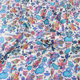 Pound A Metre Full Metre Festive Quilting Cotton 44" Wide Vibrant Flowers