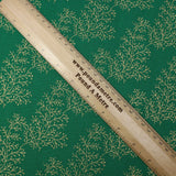 Pound A Metre Gold Foil Premium 100% Quilting Cotton "Festive Branches" - 3 Colours