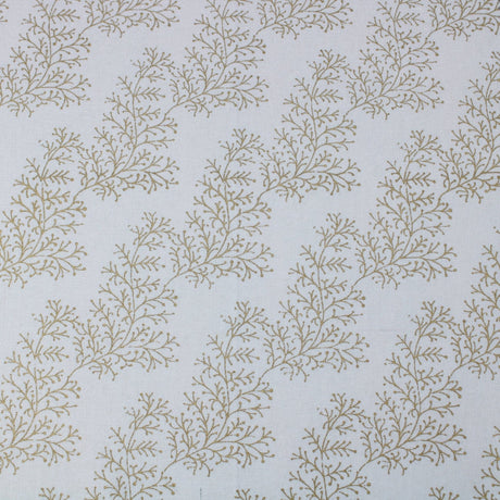 Pound A Metre Gold Foil Premium 100% Quilting Cotton "Festive Branches" - 3 Colours