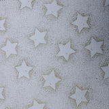 Pound A Metre Gold Foil Premium 100% Quilting Cotton "Festive Stars" - 3 Colours
