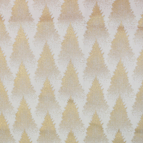Pound A Metre White Gold Foil Premium 100% Quilting Cotton "Forest Tree" - 3 Colours