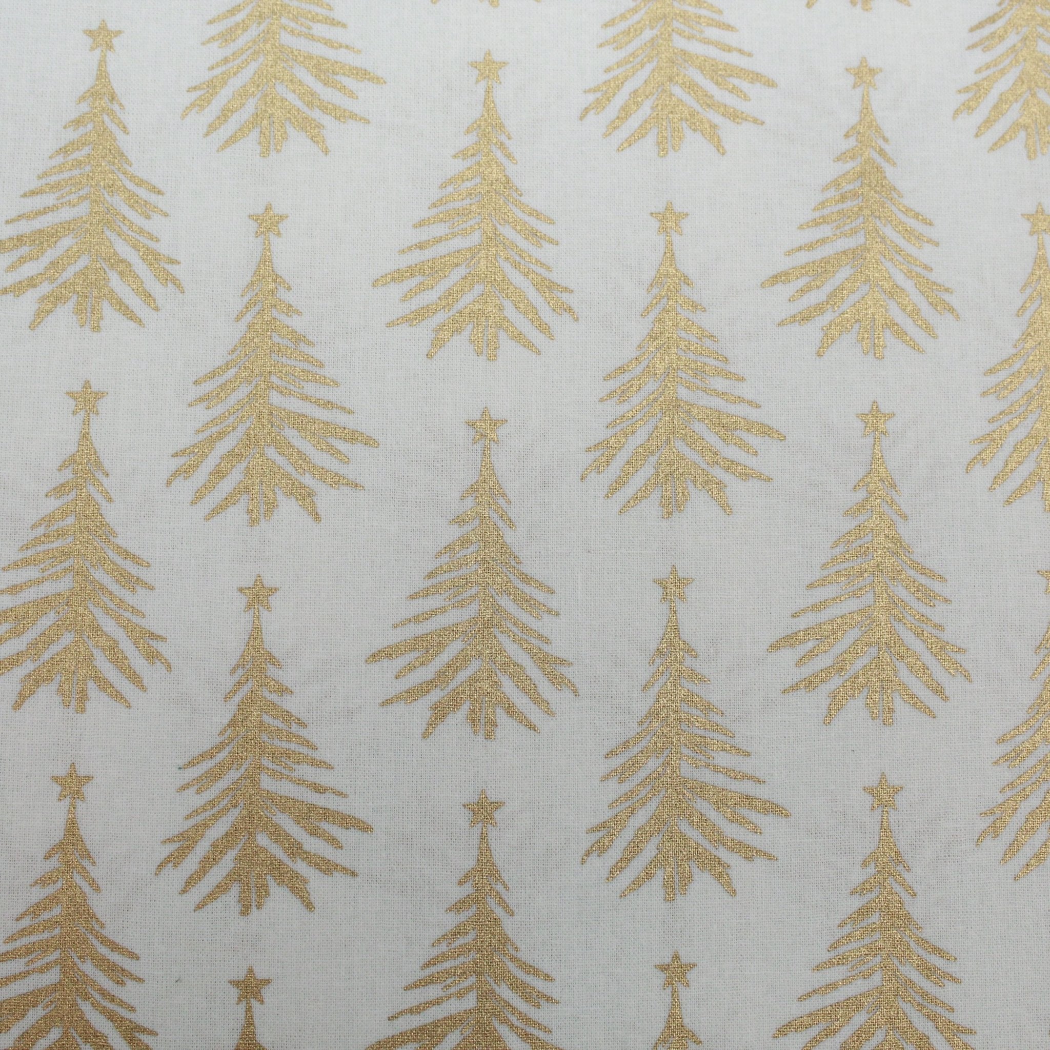 Gold Foil Premium 100% Quilting Cotton "Star-Topper" - 3 Colours - Pound A Metre