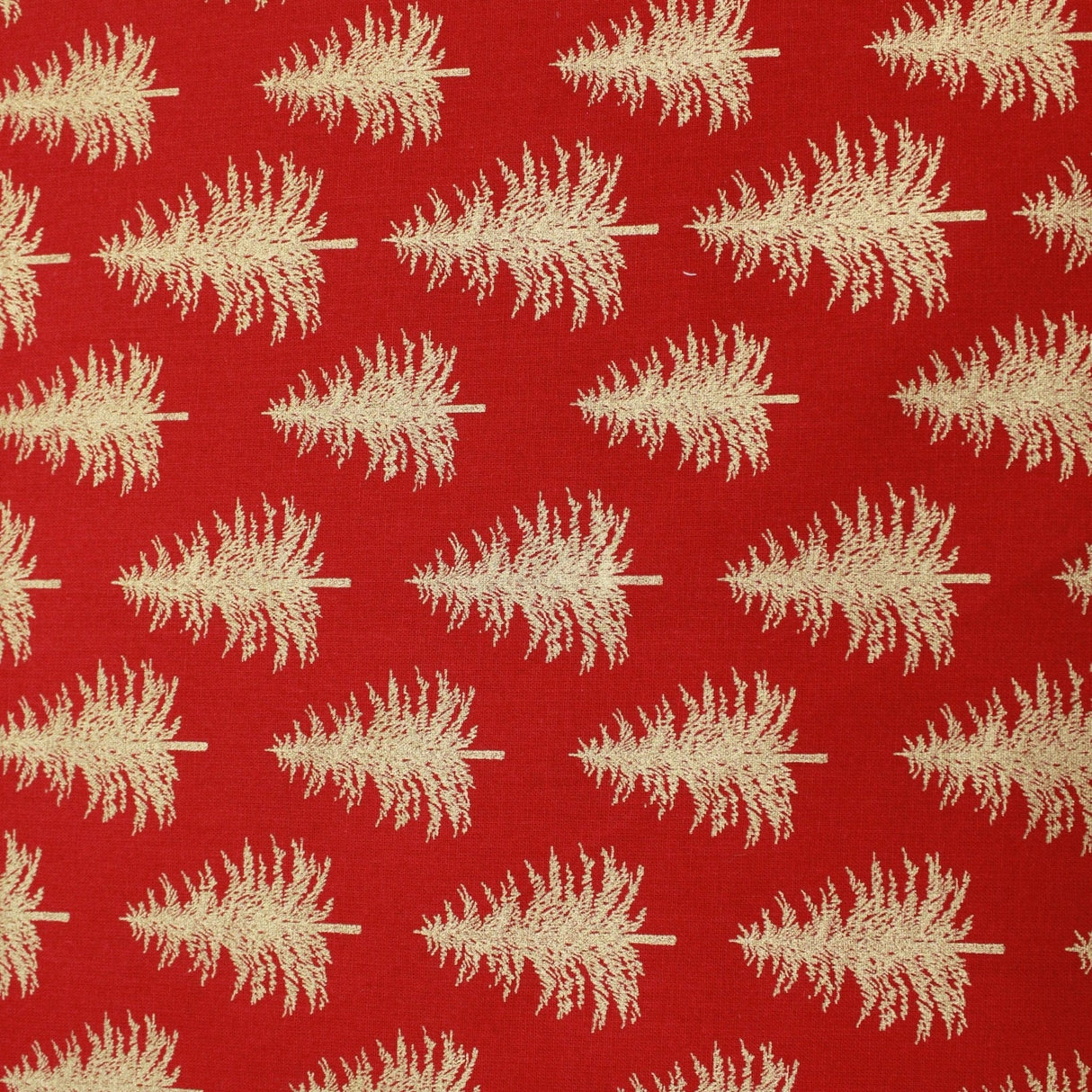 Pound A Metre Gold Foil Premium 100% Quilting Cotton "Treetop" - 3 Colours