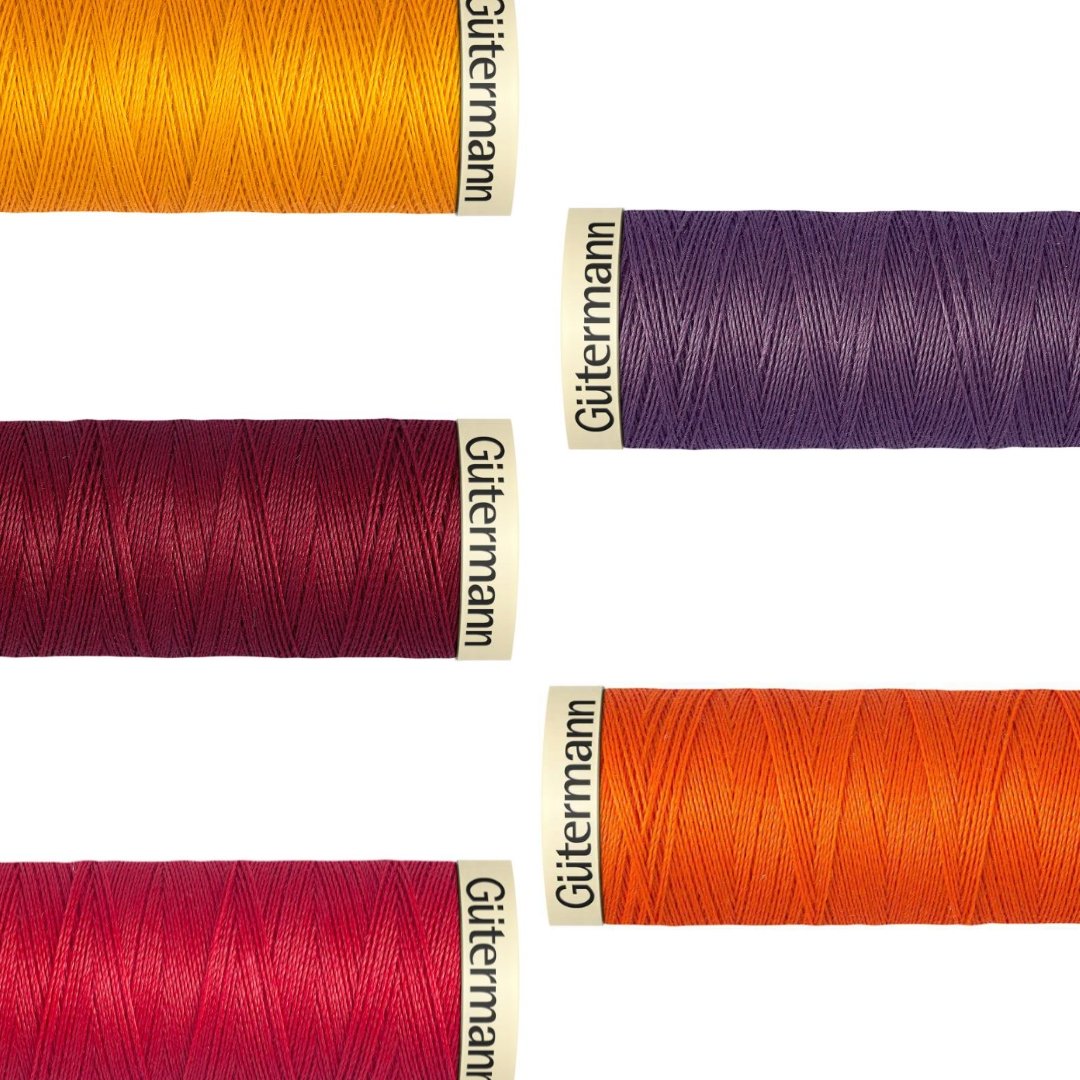 Gütermann Sew All Thread- Sunset Bundle- Pack Of 5 - Pound A Metre
